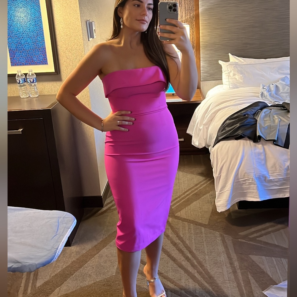 Bardot Pink Dress
